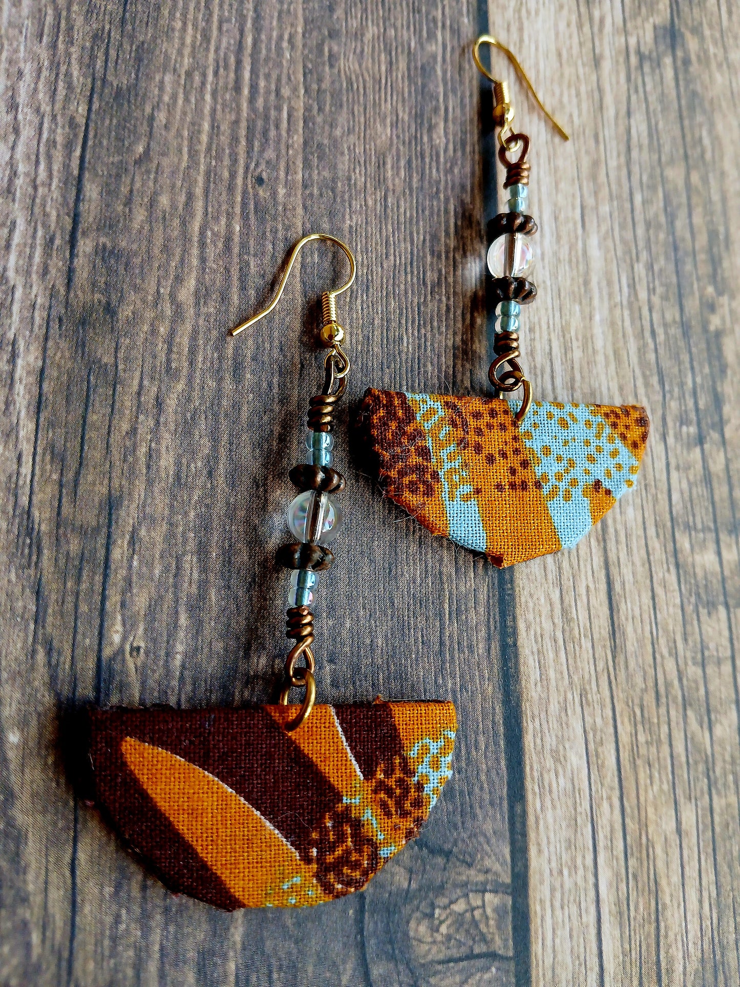 Fabric Earrings