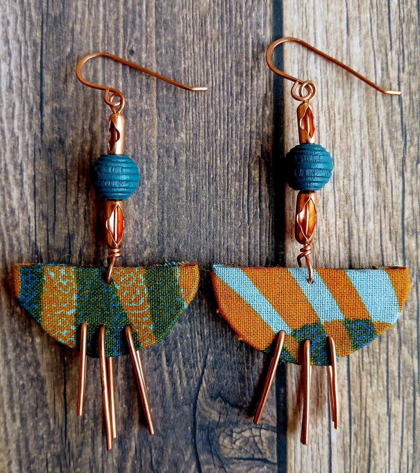 Fabric Earrings