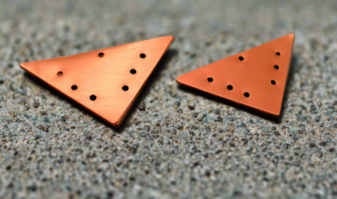 Copper Earrings (Antique Finish)