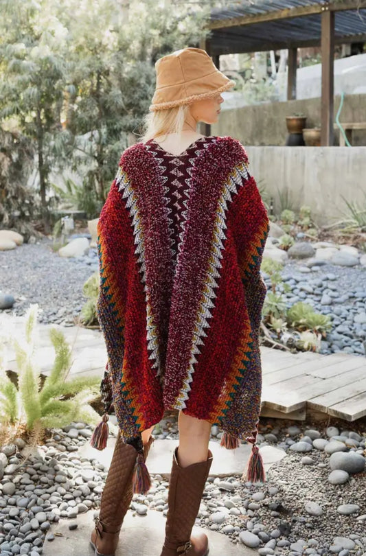 Knitted Poncho