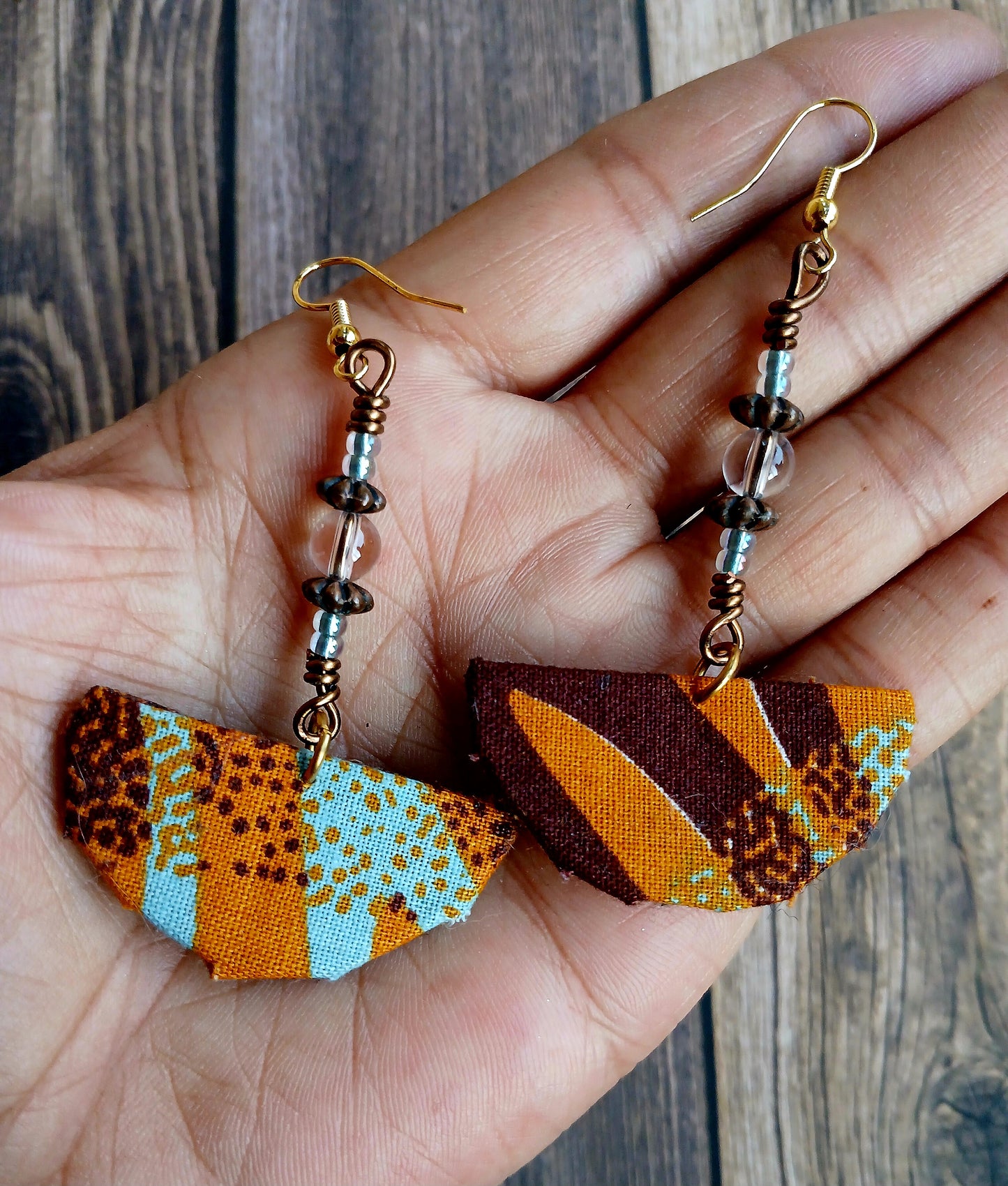 Fabric Earrings